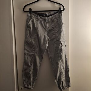 Stylish Gray Cropped Pants